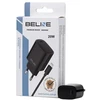 Beline Charger 1x USB-C 20W + lightning cable juodos spalvos /juodos spalvos PD 3.0 BLNCB20L