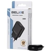 Beline įkroviklis 1x USB-C 30W juodos spalvos (tik galvutė) PD 3.0 BLNCB30 GaN