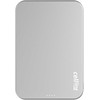 Beline mini nešiojama įkroviklis Cellline MagSafe 5000mAh Qi2 15W CL-MBP-02 titano spalvos magnetinis belaidis mini nešiojamas įkroviklis