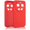 Beline silikoninis dėklas Xiaomi 17 Ultra, raudonas