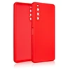 Beline Silicone Dėklas Sony Xperia 10 Vred Raudona