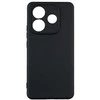 Beline silikoninis dėklas Xiaomi Redmi Note 14 juodos spalvos