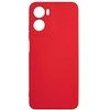Beline silikoninis Moto G05 dėklas telefonui raudonos spalvos