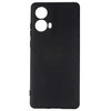 Beline Silikoninis Moto G85 5G dėklas telefonui juodos spalvos