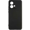 Beline silikoninis Motorola Moto Edge 40 Neo dėklas telefonui juodos spalvos