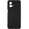 Beline Silikoninis Motorola MOTO G73 dėklas telefonui juodos spalvos
