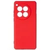 Beline Silikoninis OnePlus 12 5G dėklas telefonui raudonos spalvos