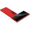 Beline Silikoninis Samsung Galaxy S23 Ultra S918 dėklas telefonui raudonos spalvos