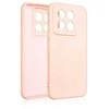 Beline Silikoninis Xiaomi 14 dėklas telefonui rožinio aukso spalvos