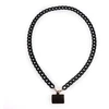 Beline lanyard Serenity universal juodos spalvos