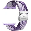 Beline Woven Nylon Parachute apyrankė skirta Apple Watch 38/40/41mm violetinės spalvos