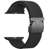 Beline Woven Nylon Parachute apyrankė for Apple Watch 38/40/41mm juodos spalvos