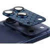 Benks Apsauginis stiklas Armor Warrior Lens (BE69) skirtas Apple iPhone 17 Pro ArmorGrid mėlynas (camera island)