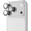 Benks Apsauginis stiklas DR Sapphire Lens Protector on camera skirtas Apple iPhone 17 Pro/17 Pro Max (lens 3 vnt) sidabrinis