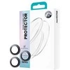 Oem Benks Apsauginis stiklas Glass Warrior Lens Protector kameros apsauga skirta Apple iPhone 16/16 Plus (lens 2 vnt) sidabrinis