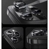 Oem Benks Apsauginis stiklas Glass Warrior Lens Protector telefonui skirtas Apple iPhone 16 Pro/16 Pro Max (objektyvui 3 vnt) sidabrinis