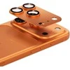 Benks Apsauginis stiklas Warrior Metal Integrated Lens Protector (C069) skirtas Apple iPhone 17 Pro (lens 3 vnt) oranžinės spalvos