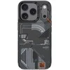 Benks Dėklas Dynamic Magnetic Mecha (D070) skirtas Apple iPhone 17 Pro Max juodos spalvos (Camera Control Button)