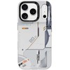 Benks Dėklas Dynamic Magnetic Mecha (E070) skirtas Apple iPhone 17 Pro Max baltos spalvos (Camera Control Button)
