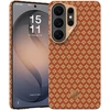 Benks Dėklas Magnetic Armor Air Armor Grid Kevlar Metal Frame 600D (C.K.FL.SA.GD.A050) skirta Samsung Galaxy S26 Ultra FORTUNE oranžinės spalvos