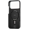 Benks Dėklas Magnetic Armor Air Kevlar Metal Frame 600D (0069) skirtas Apple iPhone 17 Pro juodos spalvos