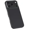 Benks Dėklas Magnetic Armor Air Kevlar Metal Frame 600D (0069) skirtas Apple iPhone 17 Pro juodos spalvos