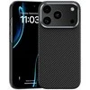 Benks Dėklas Magnetic Armor Air Kevlar Metal Frame 600D (0070) skirtas Apple iPhone 17 Pro Max juodos spalvos
