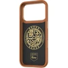 Benks Dėklas Magnetic Armor Pro Armor Grid Kevlar Metal Frame 600D (C.K.FL.AP.GD.F069) skirta Apple iPhone 17 Pro oranžinės spalvoa