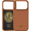 Benks Dėklas Magnetic Armor Pro Armor Grid Kevlar Metal Frame 600D (C.K.FL.AP.GD.F070) skirta Apple iPhone 17 Pro Max oranžinės spalvos