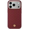 Benks Dėklas Magnetic Armor Pro Armor Grid Kevlar Metal Frame 600D (C.K.FL.AP.RD.B072) skirtas Iphone 18 Pro/17 Pro raudonas (Camera Control Button)