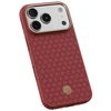 Benks Dėklas Magnetic Armor Pro Armor Grid Kevlar Metal Frame 600D (C.K.FL.AP.RD.B072) skirtas Iphone 18 Pro/17 Pro raudonas (Camera Control Button)