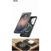Benks dėklas Magnetic Armor Pro Kevlar Metal Frame 600D (G049) skirtas Samsung Galaxy S26 Plus juodos spalvos