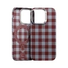Benks Dėklas Magnetic Armor Vichy Kevlar (RF66) skirtas Apple iPhone 16 Pro Max raudonos spalvos