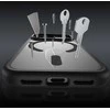 Benks Dėklas Magnetic Mist Metal Frame (0068) skirtas Apple iPhone 17 Air balta (Camera Control Button)