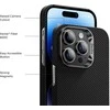 Benks Magnetic Armor Air Kevlar dėklas Metal Frame 600D Apple iPhone 15 Plus juodos spalvos