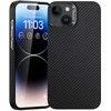 Benks Magnetic Armor Air Kevlar dėklas Metal Frame 600D Apple iPhone 15 Plus juodos spalvos