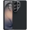 Benks Magnetic Armor Air Kevlar dėklas Metal Frame 600D (J050) skirtas Samsung Galaxy S26 Ultra juodas