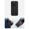 Benks Magnetic Armor Air Kevlar dėklas PC Frame 600D Apple iPhone 16 Plus juodos spalvos