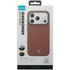 Benks Magnetic Armor Pro Armor Grid Kevlar dėklas Metal Frame 600D (YB70) skirtas Apple iPhone 17 Pro Max oranžinės spalvos