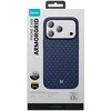 Benks Magnetic Armor Pro Armor Grid Kevlar dėklas Metal Frame 600D (YB70) skirtas Apple iPhone 17 Pro Max mėlynas