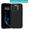 Oem Benks Magnetic Armor Pro Camera Control Kevlar Case Metal Frame 600D (D065) Apple iPhone 16 Pro dėklas telefonui juodos spalvos