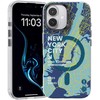 Benks Magnetic City New York dėklas skirtas Apple iPhone 16 Plus