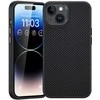 Benks Magnetic Hybrid Armor Pro Kevlar dėklas Metal Frame 600D Apple iPhone 15 Plus juodos spalvos