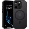 Benks Magnetic Lucid Armor dėklas (B066) skirtas Apple iPhone 16 Pro Max juodas (Camera Control Button)