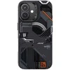 Benks Magnetic Mecha Series dėklas skirtas Apple iPhone 16 Plus juodos spalvos