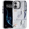 Benks Magnetic Mecha Series dėklas skirtas Apple iPhone 16 Plus baltos spalvos