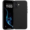 Benks Magnetic Vita Pro Silicone dėklas skirtas Apple iPhone 16 Plus juodos spalvos