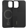 Dėklas Benks Montage Magnetic Armor Air Kevlar Case PC Frame 600D+1500D (M064) for Iphone 16 Plus juodas