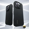 Benks Dėklas Montage Magnetic Armor Air Kevlar PC Frame 600D+1500D (C.K.FL.AP.BK.MB66) skirta Apple iPhone 16 Pro Max juodos spalvos