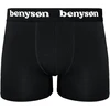 BENYSON bambuko viskozės trumpikės-šortukai vyrams, 3 vnt., žalia, juoda, mėlyna, XL